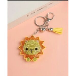 New! Lion Keychain/Purse Charm